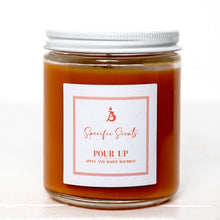 Load image into Gallery viewer, POUR UP the Vibes: Apple &amp; Maple Bourbon Soy Candle